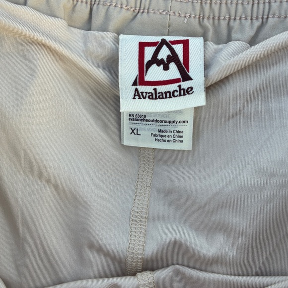 NWT Avalanche kaki / light tan hiking skort / mini skirt, lightweight - Picture 5 of 8
